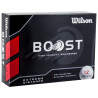 boîte de 12 balles de golf wilson modèle boost à personnaliser