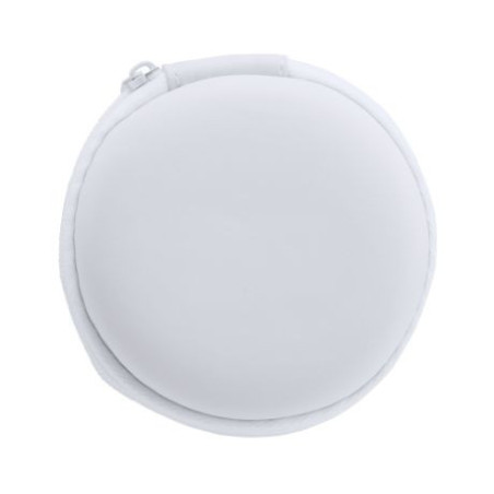 étui écouteurs bluetooth kura à personnaliser blanc