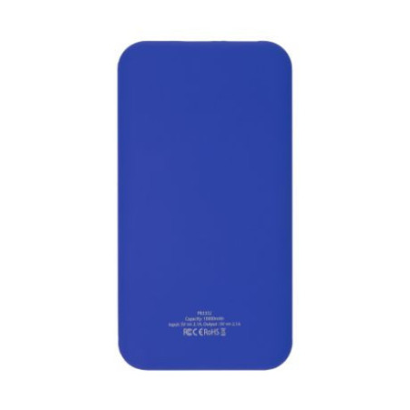 batterie externe robbie à personnaliser bleu roi/blanc
