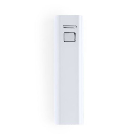 batterie externe bender à personnaliser blanc