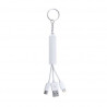 porte clés chargeur aries à personnaliser blanc
