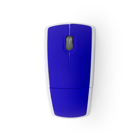 souris sans fil jerry à personnaliser bleu roi
