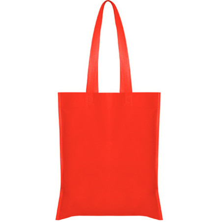 sac shopping crest à personnaliser rouge