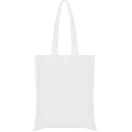sac shopping crest à personnaliser blanc
