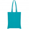sac shopping crest à personnaliser turquoise