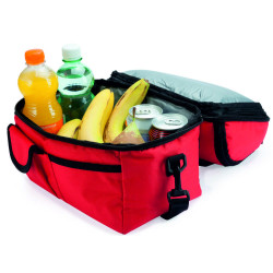 sac isotherme grulla à personnaliser ouvert