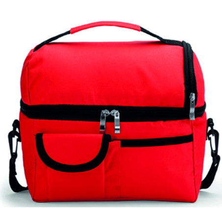 sac isotherme grulla à personnaliser rouge