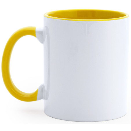 Mug Mango jaune et blanc
