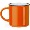 Mug Jack orange et blanc, avec liseré noir