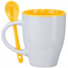 Mug Akebia jaune et sa petite cuillère