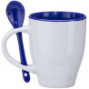 Mug Akebia bleu et sa petite cuillère