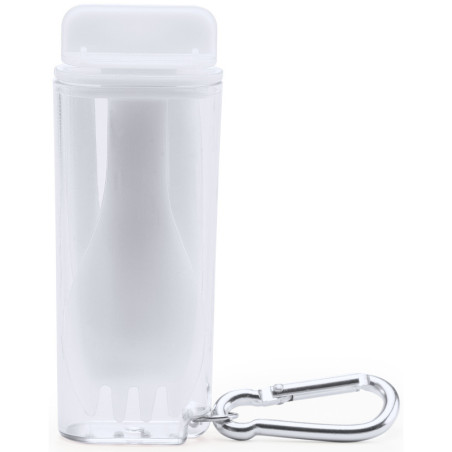 Set déjeuner Parbu blanc, fourchette et paille