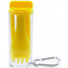Set déjeuner Parbu jaune, fourchette et paille
