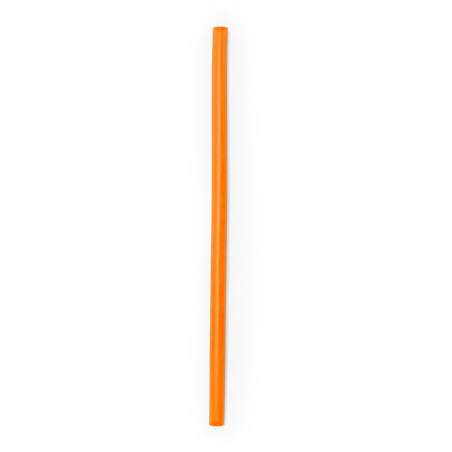 Paille réutilisable Finger orange