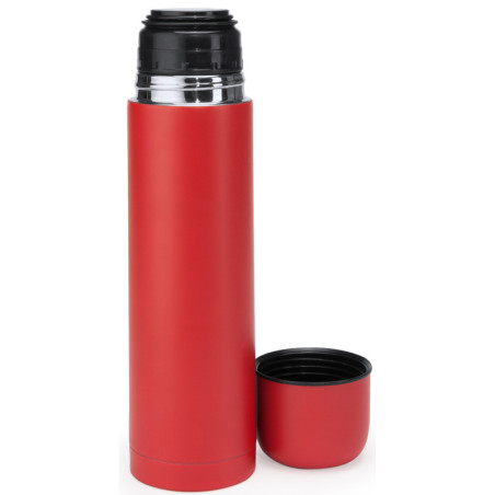 Gourde Celery rouge avec son bouchon/tasse