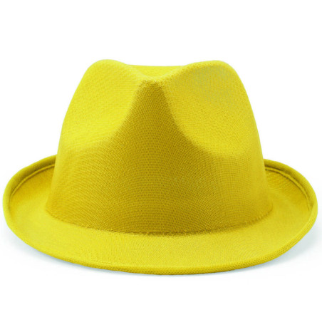 Chapeau coloré Dusk jaune