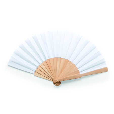 Eventail Calesa blanc