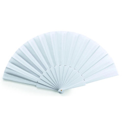 Eventail coloré Albero vert, déplié 2