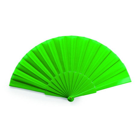 Eventail coloré Albero vert, déplié