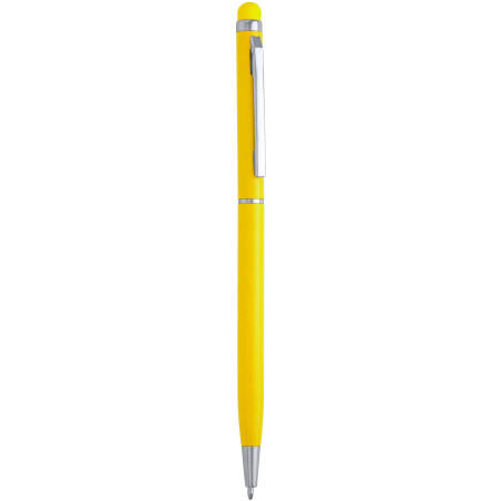 Stylo aluminium Baume jaune