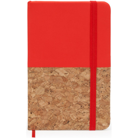 Bloc-note Iris rouge fermé