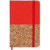 Bloc-note Iris rouge fermé