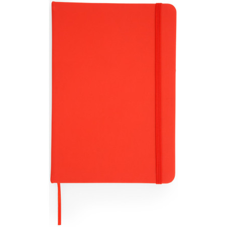 Bloc-note Coral rouge fermé