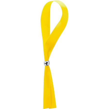 Bracelet ajustable Fete jaune