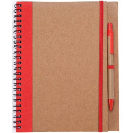 Carnet de note Alani rouge