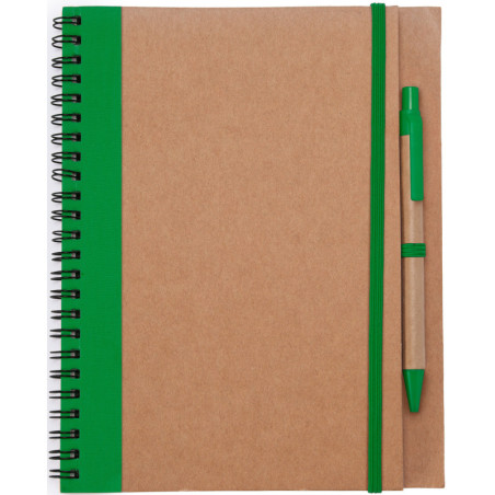 Carnet de note Alani vert