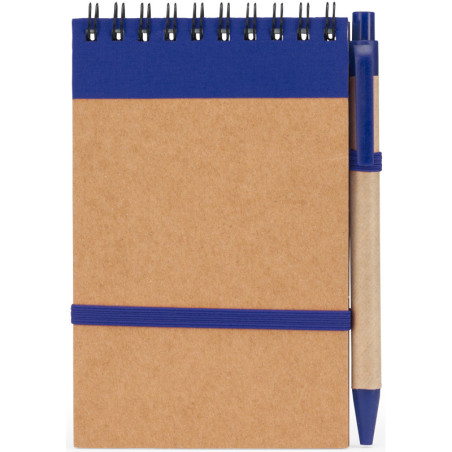 Carnet de note Lien bleu