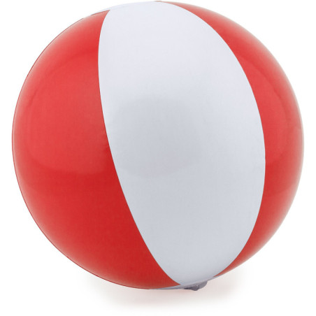 ballon saona à personnaliser blanc/rouge