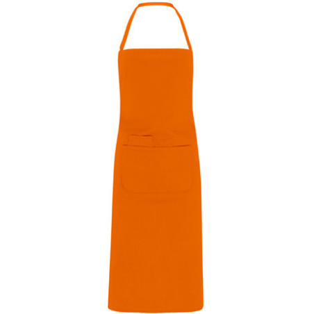Tablier long Ducasse orange