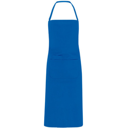 Tablier long Ducasse bleu (roi)