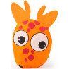 Pochette du sac à dos enfant Elanio la girafe orange
