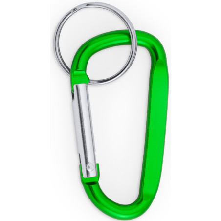 Mousqueton porte-clés Pale vert