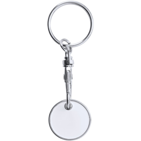 Porte-clés jeton Tonic blanc