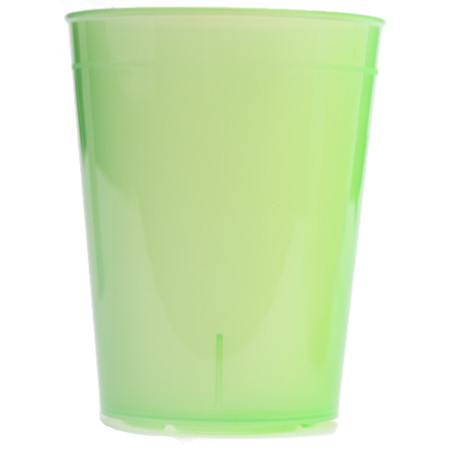 Gobelet personnalisable et réutilisable vert 33 cl avec sérigraphie 2 couleurs