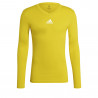 Sous-maillot ADIDAS Base Tee 21 jaune de face