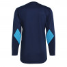 Maillot de Gardien manches longues ADIDAS Squadra 21 marine et bleu de dos