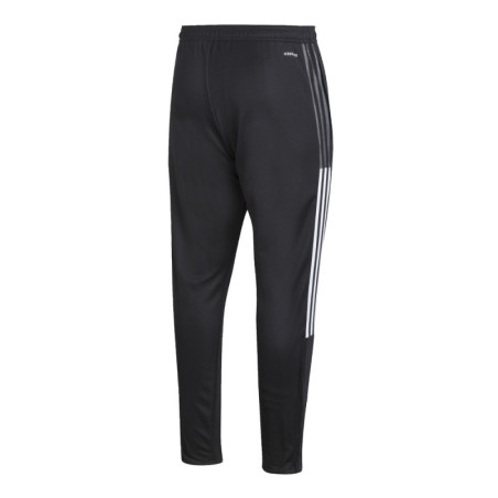 Pantalon de survêtement ADIDAS Tiro 21 noir et blanc de dos