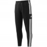 Pantalon d'entraînement ADIDAS Squadra 21 noir et blanc de face