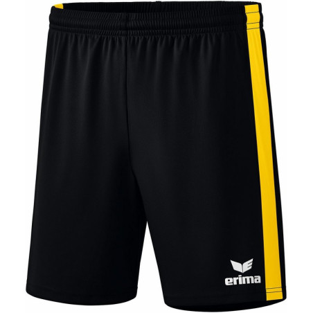 Short Erima Retro Star noir jaune