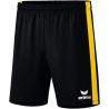 Short Erima Retro Star noir jaune