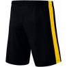 Short Erima Retro Star noir jaune dos
