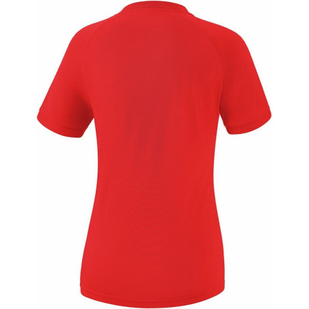 Maillot ERIMA MADRID femme rouge dos