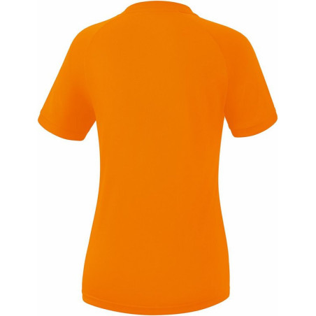 Maillot ERIMA MADRID femme orange dos