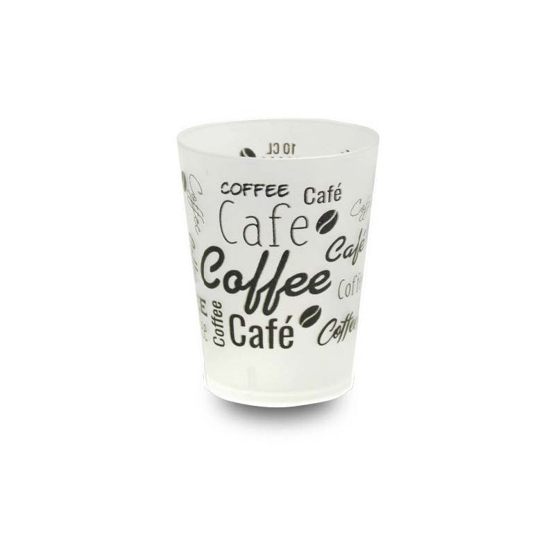 Gobelet café personnalisable et réutilisable 12 cl avec sérigraphie 1