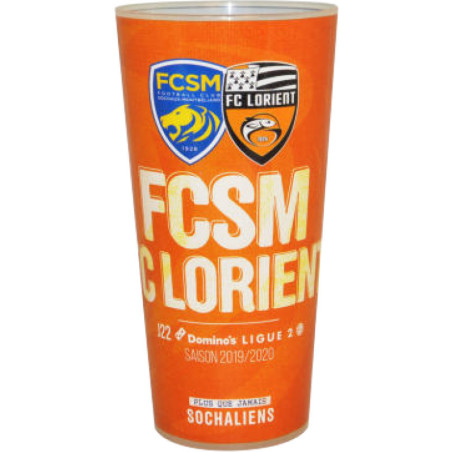 Gobelet personnalisable et réutilisable 60 cl avec sérigraphie quadrichromie