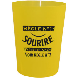 Gobelet personnalisable et réutilisable 95 cl avec sérigraphie 1 couleur